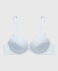 La Senza Push Up Plunge Bra With Afterglow Lace Details