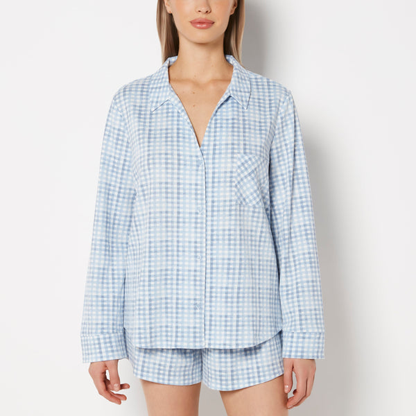 La Senza Casual Sleep Long Sleeve Button Down