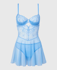 La Senza Unlined Balconette Babydoll with Lush Lace