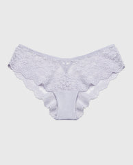 La Senza Diva Cheeky Panty with Timeless Lace in Cosmic Sky