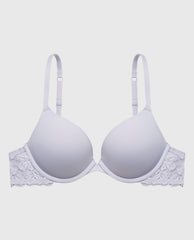 La Senza Push Up Bra with Poetic Lace Wing in Cosmic Sky