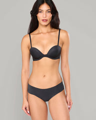 La Senza Micro Cheeky No Show Black Panties