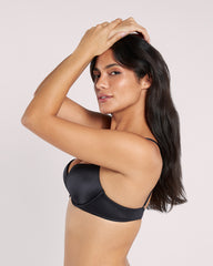 La Senza Sexy Gel Padding Plunge Bra BLACK / 34B