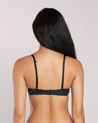 La Senza Sexy Gel Padding Plunge Bra BLACK / 34B