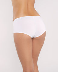 La Senza Ultrasoft Boyshort Panty White / M
