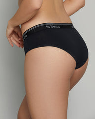 La Senza Hipster Trendy Remix Black Panty