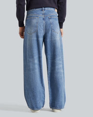 Gant Loose Straight Jeans – Relaxed Fit Heavyweight Denim Light Blue Vintage / 36X32