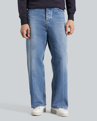 Gant Loose Straight Jeans – Relaxed Fit Heavyweight Denim Light Blue Vintage / 36X32