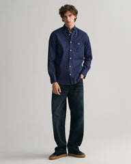 Regular Fit Poplin Shirt S / Marine