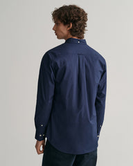 Regular Fit Poplin Shirt S / Marine