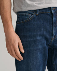 Regular Fit Jeans Dark Blue Worn In / 32/32