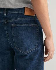 Regular Fit Jeans Dark Blue Worn In / 32/32