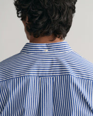 Regular Fit Striped Poplin Shirt