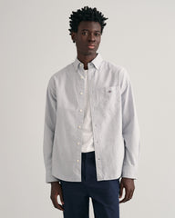 Regular Fit Banker Stripe Classic Oxford Shirt