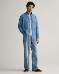 Regular Fit Indigo Shirt