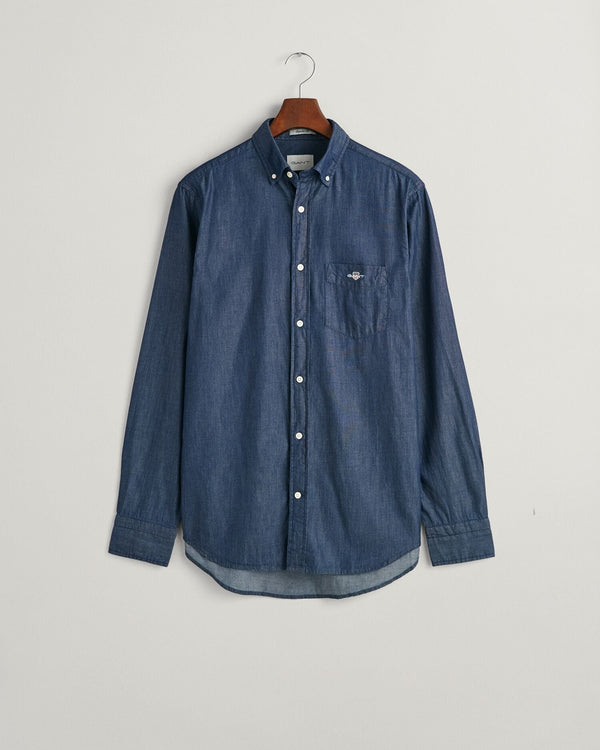 Regular Fit Indigo Shirt