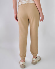 Regular Fit Tonal Shield Sweatpants Dark Khaki / M