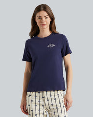 Regular Fit Arch Short Sleeve T-Shirt Classic Blue / S