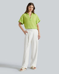 Rel Linen Popover Short Sleeve Shirt
