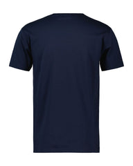 Slim Mercerized Ss T-Shirt Evening Blue / S
