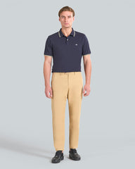 Regular Fit Tapered Canvas Chinos