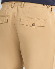 Regular Fit Tapered Canvas Chinos Red / 36X30