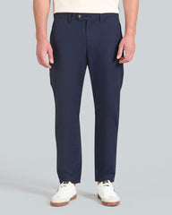 Regular Fit Tapered Canvas Chinos Blue / 36X30