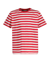 Striped Shield T-Shirt Red / 134/140
