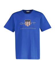 Archive Shield Ss T-Shirt Blue / 134/140