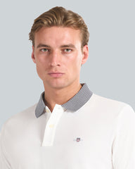 TIPPING DETAIL POLO White / L