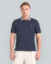TIPPING DETAIL POLO Blue / L