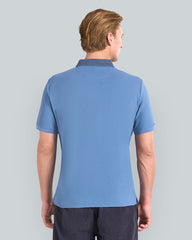 TIPPING DETAIL POLO Salty Sea / L