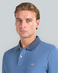 TIPPING DETAIL POLO Salty Sea / L