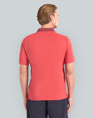 TIPPING DETAIL POLO Red / L