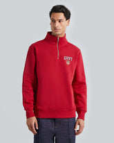 GRAPHIC HALF ZIP Red / L