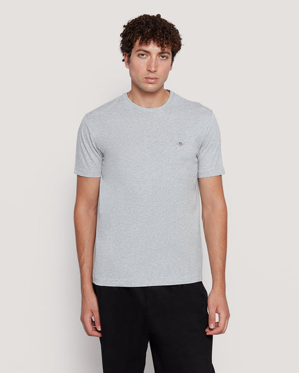 Shield Logo Ss T-Shirt Grey / M