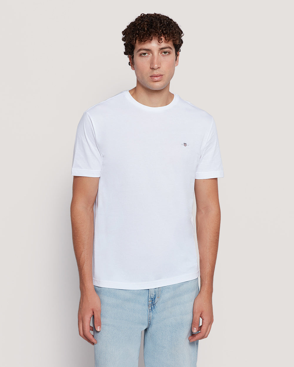 Shield Logo Ss T-Shirt White / M