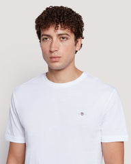 Shield Logo Ss T-Shirt White / M