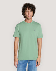 Shield Logo Ss T-Shirt Green / M