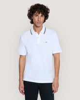 Tipping Collar Ss Polo White / M