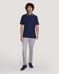 Tipping Collar Ss Polo MARINE / M