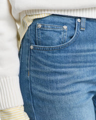 Straight Leg Jeans Blue / 27