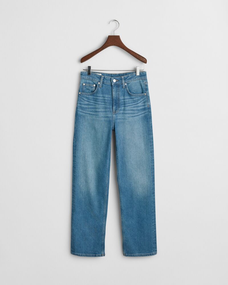 Straight Leg Jeans Blue / 27