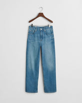 Straight Leg Jeans Blue / 27
