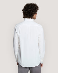 REG SOLID SEERSUCKER SHIRT White / M