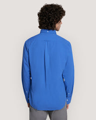 REG SOLID SEERSUCKER SHIRT Blue / M
