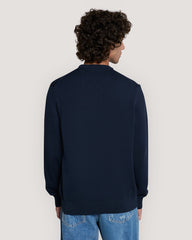 Nautical Flags Crew Neck Sweater Blue / M