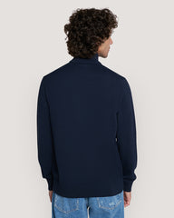 Nautical Flags Zip Cardigan Blue / M