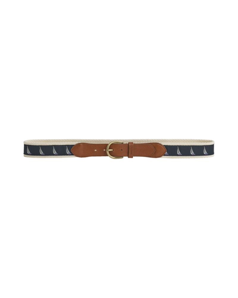 Jacquard Webbing Belt Marine / 85X34