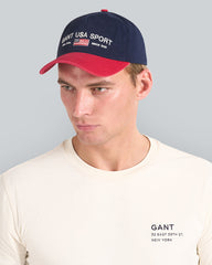 Contrast Washed Visor Cap Blue / OS